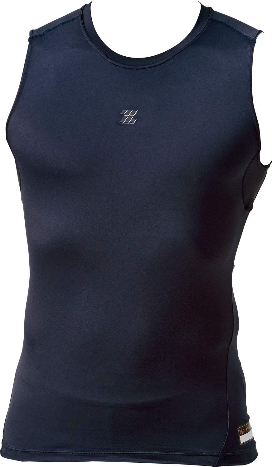 

ZETT Бейсбол Pro Status Одежда для физического контроля Футболка с круглым вырезом без рукавов Размер BPRO700C Нижнее белье, Темно-синий, M,