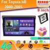 Android OS Carplay Auto For Toyota bB 2000-2005 Car Radio Navigation GPS Multimedia Video Player DVD 5G WIFI