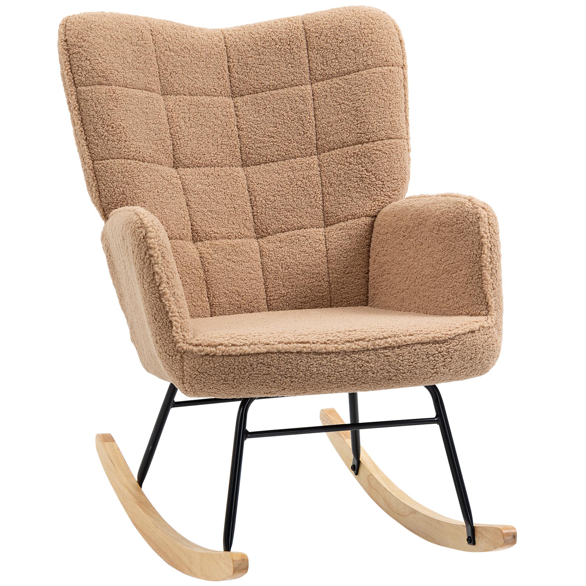 Rocking Chair in Retro Design, Solid
