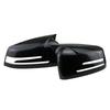 Seitenspiegelkappenabdeckungen für Mercedes Benz W176 W246 W212 W204 C117 X156 X204 W221 C218 ABCES CLA GLA GLK-Klasse Schwarz ersetzen