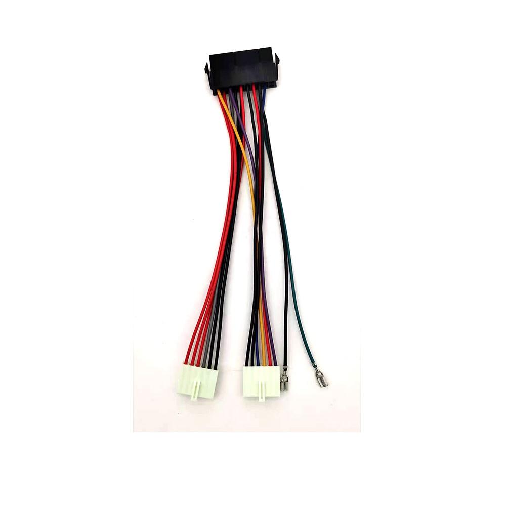 ATX til AT strømforsyningsadapterkabel 20-pins ATX til 2-porter 6-pins omformerkabel