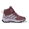 Adidas Terrex AX4R Mid K Burgundy Silver Dawn Kids Sneakers Red Pink-Fusion IF6524