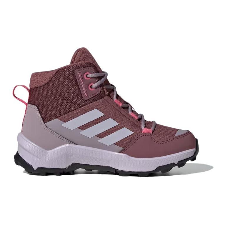 Adidas Terrex AX4R Mid K Burgundy Silver Dawn Kids Sneakers Red Pink-Fusion IF6524