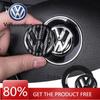 Para VOLKSWAGEN Pegatina Emblema Volante de Coche Accesorios Interiores Para Volkswagen GTI Polo Golf Passat Scirocco Beetle Tiguan