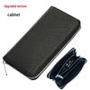 Men's Crosshatch Long Zipper Wallet 60017 - Fashionable New Style.