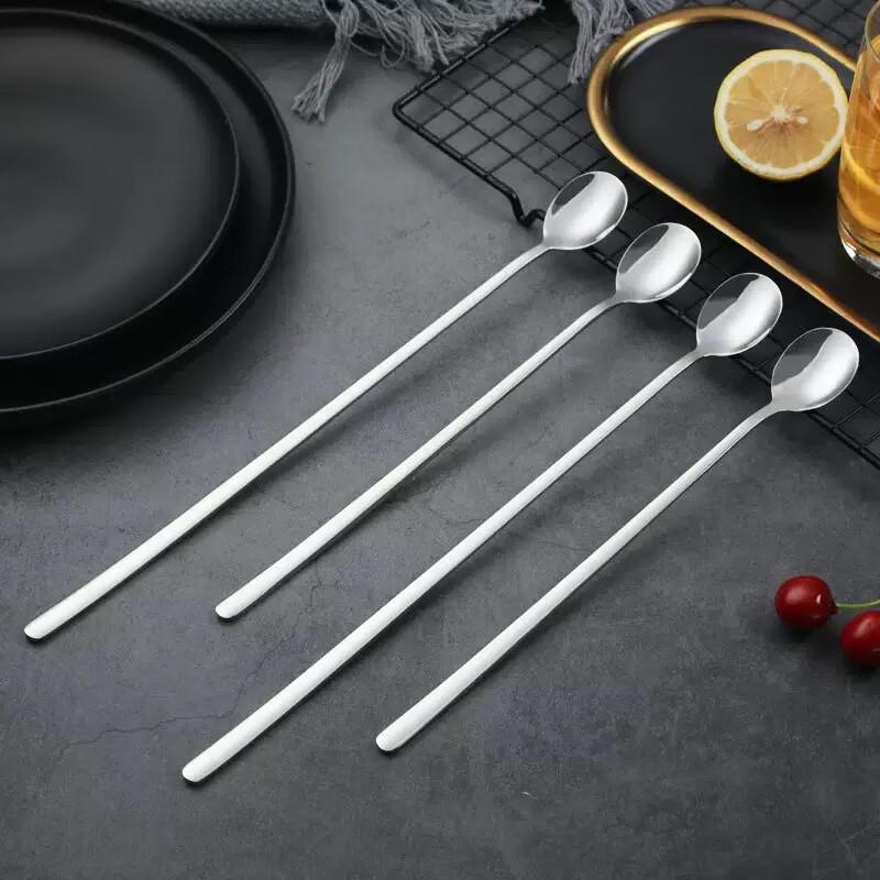 Stainless Steel Long Handle Stirring Spoon