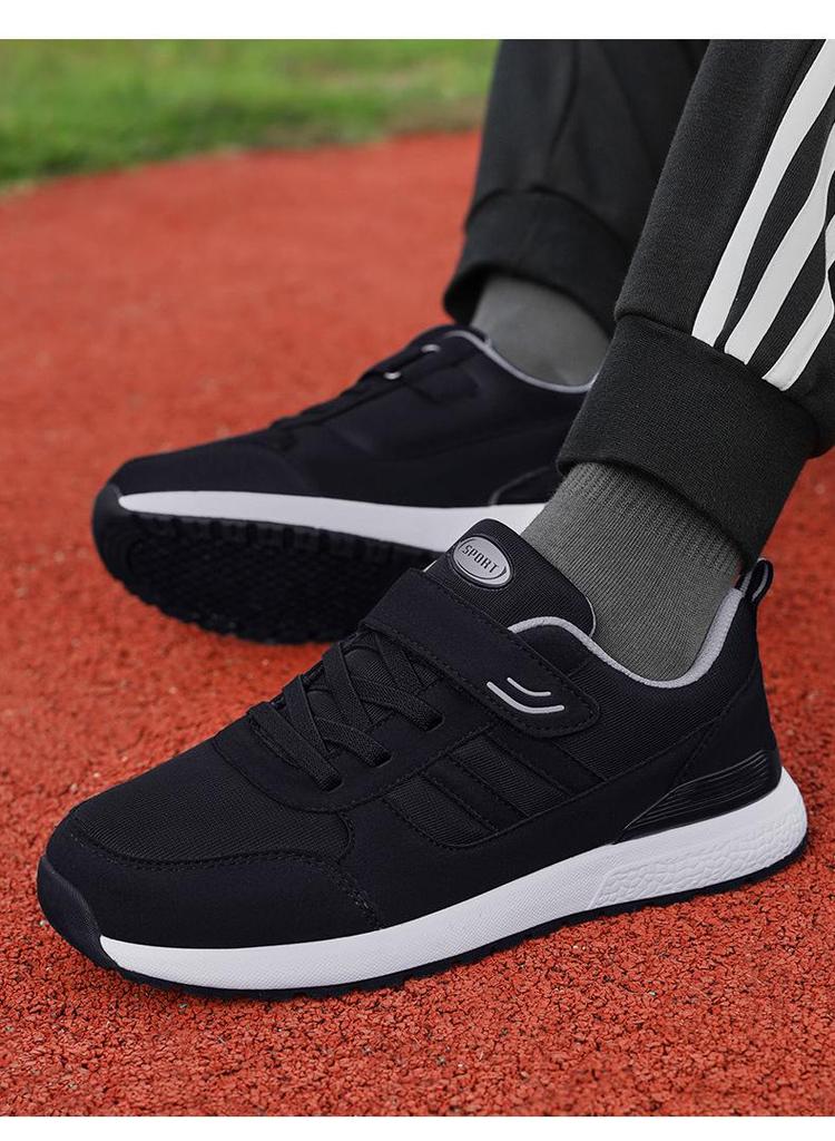 Soft Sole Non-Slip Walking Shoes for Men - Ideal for Spring & Autumn, Perfect for Middle-Aged & Elderly