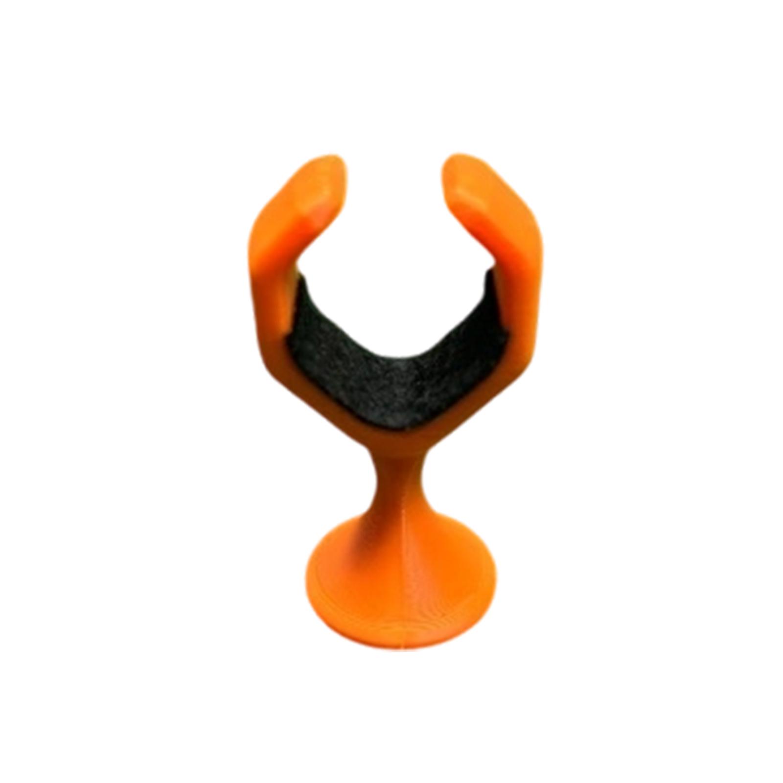 

Billiard Cue Hand Rest, Ergonomic for Large and Small Tip, Lightweight Pool Cue Holder Stabilizer, Billiard Stick Bridge, Orange помаранчевий