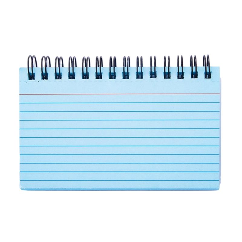 

Twin-Wire Binding Notepads 50 Sheets Lined Pocket Notepads Wirebound Writing Pad Small Notebook for Writing 4.9x2.9Inch синій