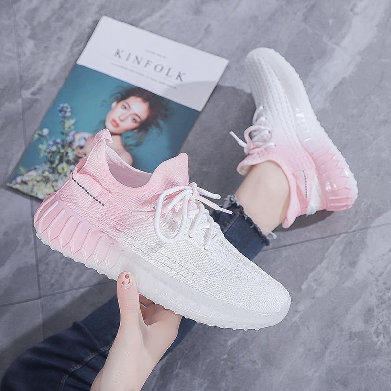 Coconut Autumn Sports Lightweight Gym ******** Rope Student Shock Absorption Running Shoes Soft-soled Running Shoes