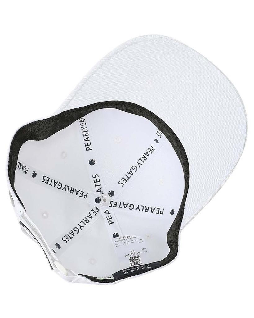 Unisex Cap Size Golf Hat FR [PEARLY GATES] (Recycled Twill, Adjustable) / / 053-5187201 030_White