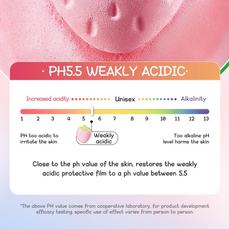 Strawberry Cleansing Fragrance Bath Salt Ball 155g Cleansing Body Bath Salt Ball Skin Care Products
