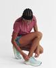 Minasu Sports Fit Contrast Stitch Short Sleeve T Shirt_Pink