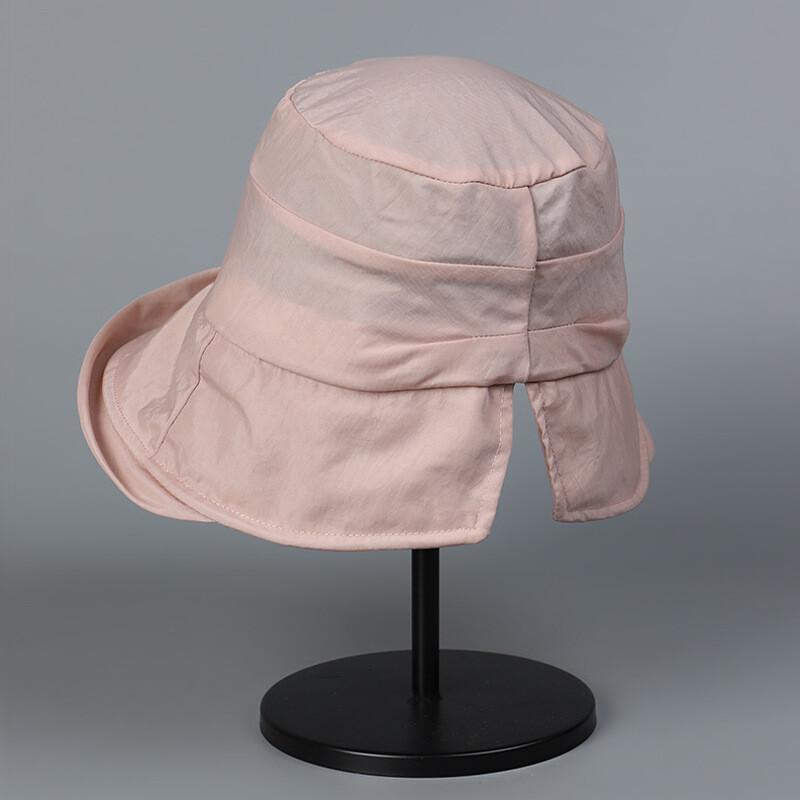 Women Quick Drying Bucket Hat Wide Brim Fisherman Cap Outdoor Summer Sun Hat