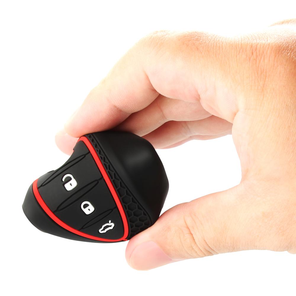Silikon Schlüsselhülle Halter Für Alfa Romeo Giulietta Myth Junior 4C Romeo Mito Myth 159 GTO GTA Auto Fernbedienung Autozubehör