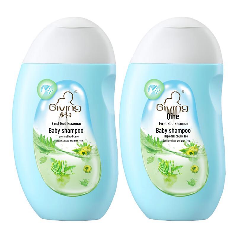 Giving Initial Sprout Baby Shampoo