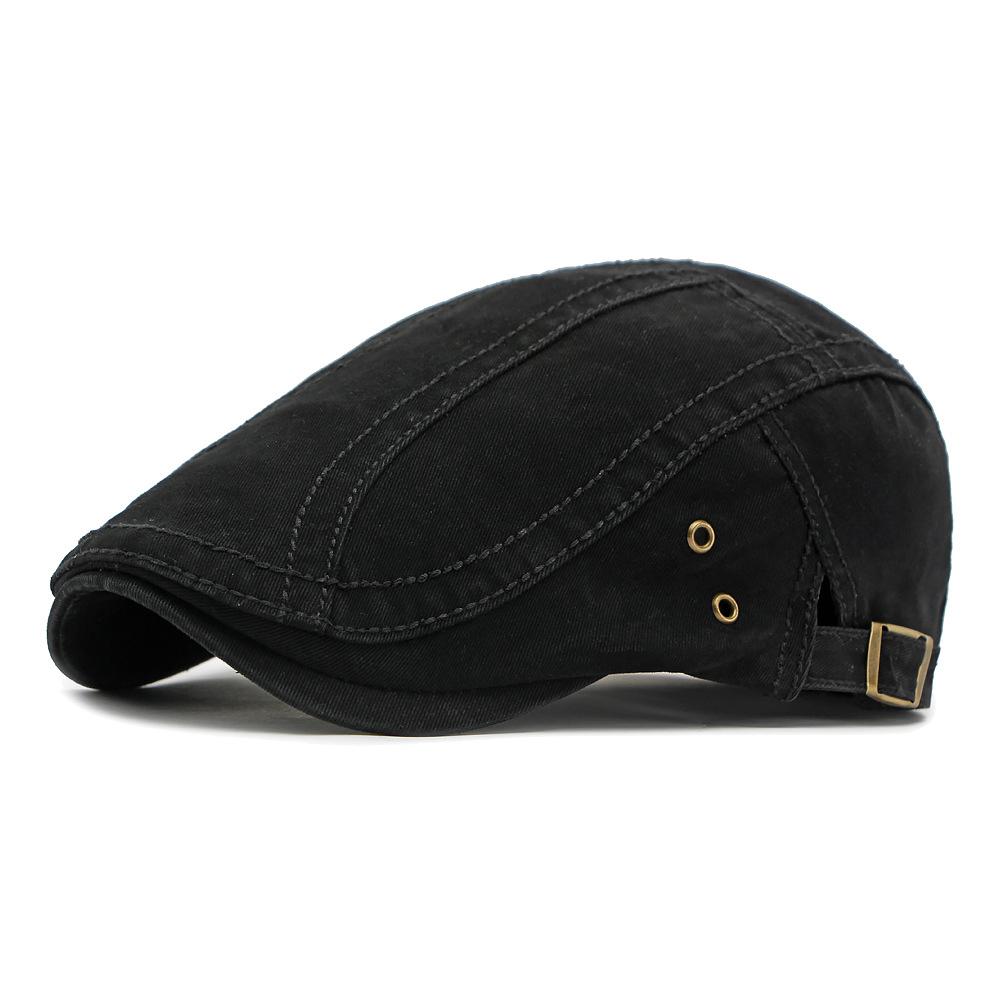Spring Summer Forward Hat Men British Retro Beret Duck Tongue Paintsmen's Hat