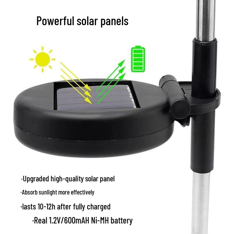 LED Dandelion Solar Firework Lights for Outdoor Garden and Christmas Decoration