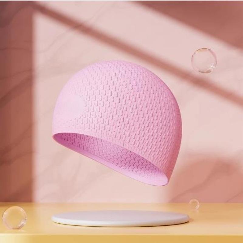 Men Women Universal Silicone Swimming Cap for Adult Hair Protection Elestic Swim Hat Long Hair Protection Swimming Caps