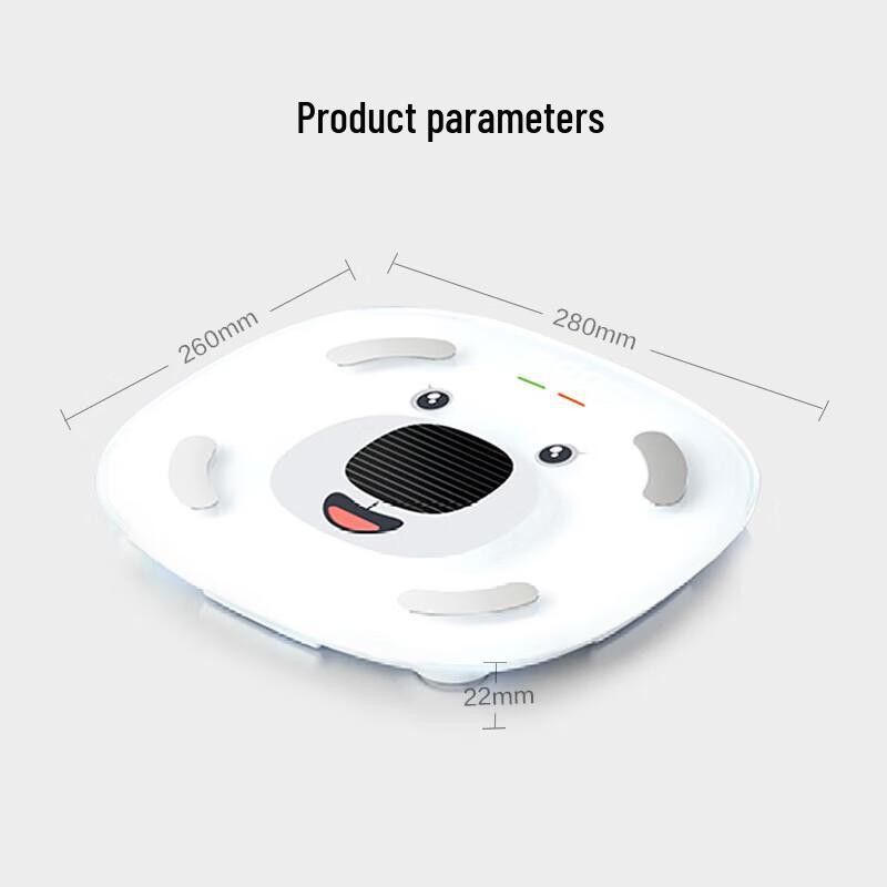 Midea Smart Body Fat Scale with Solar Charging
