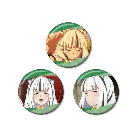 The Rising of the Shield Hero Season 4 Atla Scene Photo Glitter Can Badge 3-Piece Set