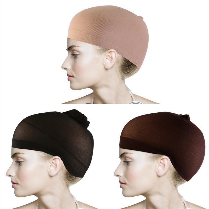 5 Pcs Super Soft Texture Wig Caps Neutral Nude White Brown And Black Mesh Wig Cap
