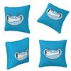 Shark Face Mask Square Pillowcase Cushion Cover Pillow Case Throw Pillow Cover for Home Sofa Living Room