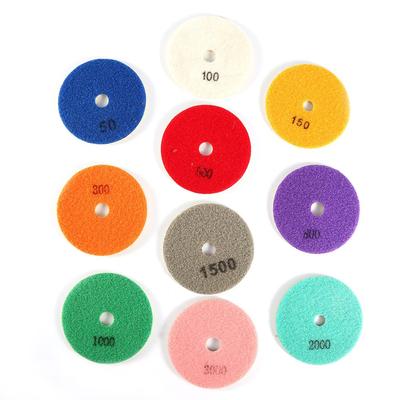 100mm 4\\\" Wet Diamond Grinding Disc Polishing Pad for  Marble Stone