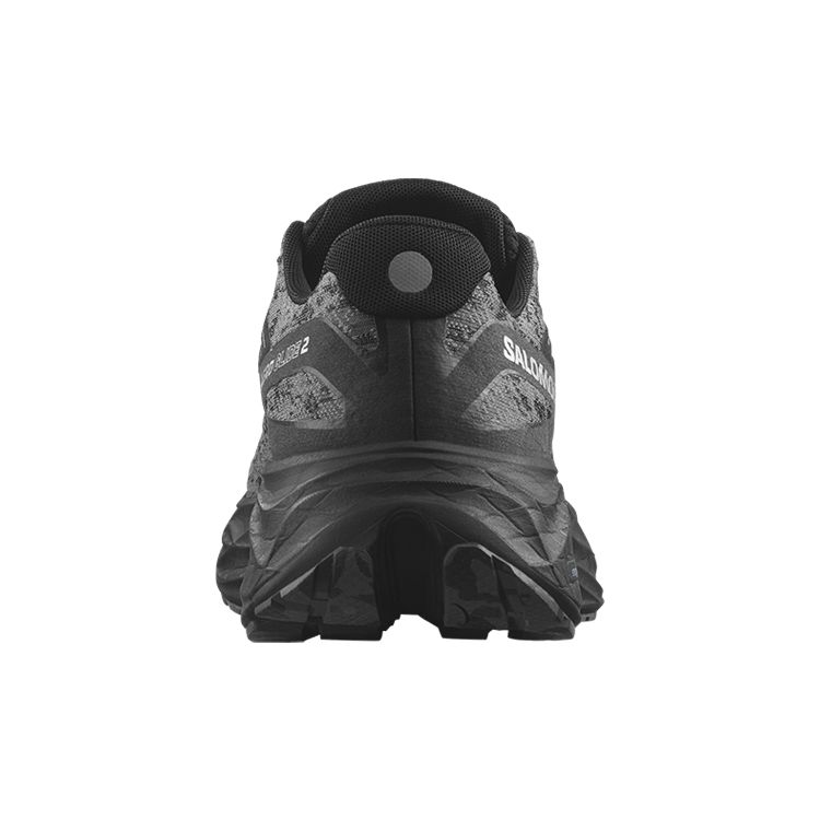 SALOMON Aero Glide Comfortable Shock Absorbing Durable Breathable Low Top Running Shoes Men Running Shoes Black Gray 474271