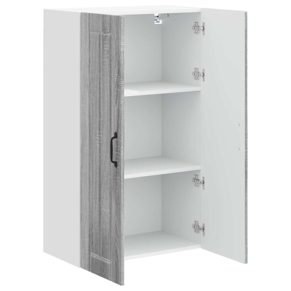 Wall Cabinet LUCCA Grey Sonoma 60 x 31 x 100 cm Particleboard
