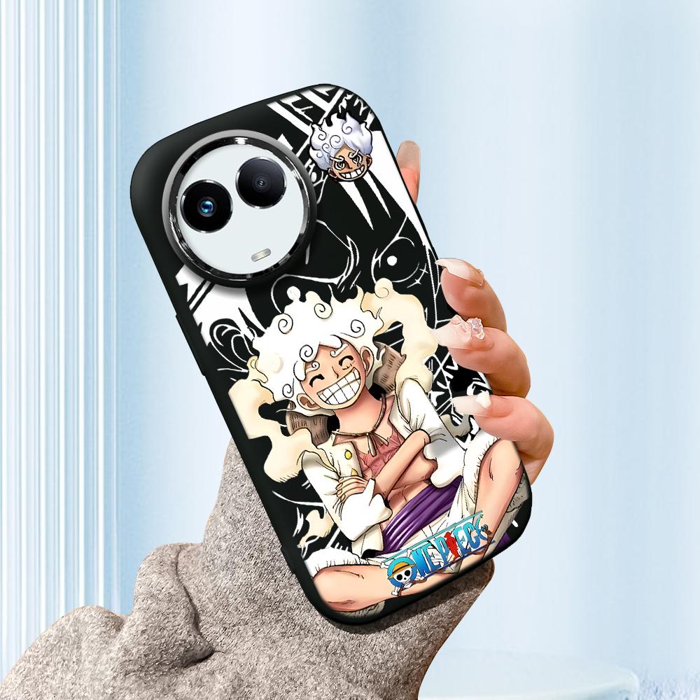 Jednokolorowy obiektyw ze srebrną krawędzią tłusta obudowa miękka TPU płynny silikonowy pokrowiec odporny na wstrząsy futerał na telefon do OPPO Reno Realme OnePlus