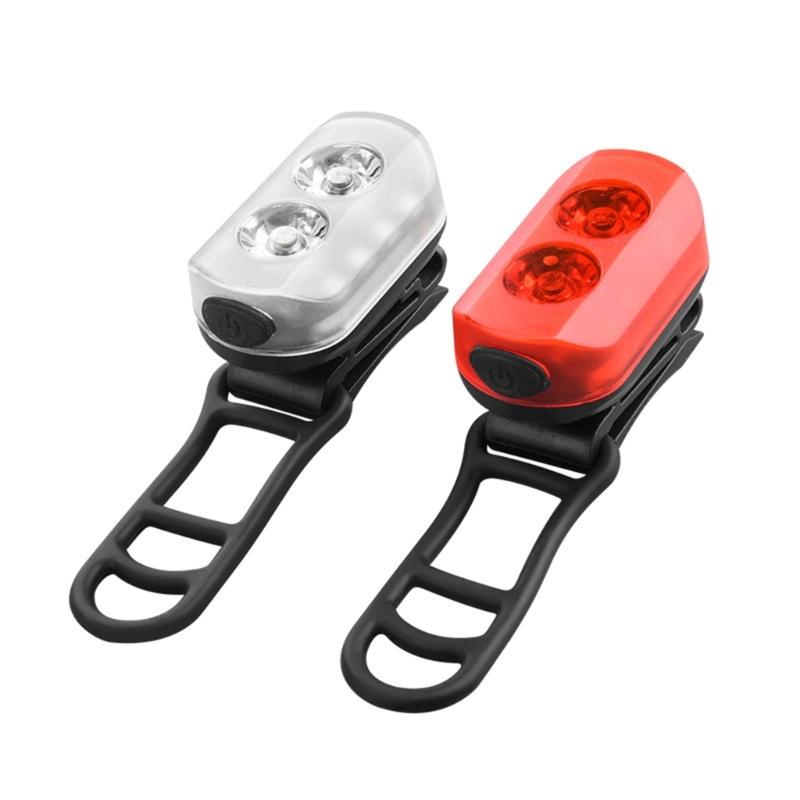 

Светодиодный передний и задний фонарь для шоссейного велосипеда, USB-перезаряжаемая фара, задний фонарь для велосипеда, водонепроницаемая велосипедная лампа, фонарик 1