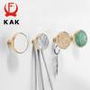 KAK Crochets Muraux Mode Boutons et Poignées d'Armoire Dorés Boutons Décoratifs de Commode Tirants Crochet Suspendu Chapeau Sac Quincaillerie de Porte d'Armoire