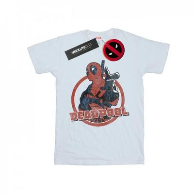 Womens/Ladies Deadpool Gun Finger Cotton Boyfriend T-Shirt
