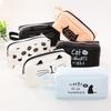 Cat Pen Case Pencil Bag Cute Lovely Stationery Bag with Handle for Middle High College School & Office Organizer