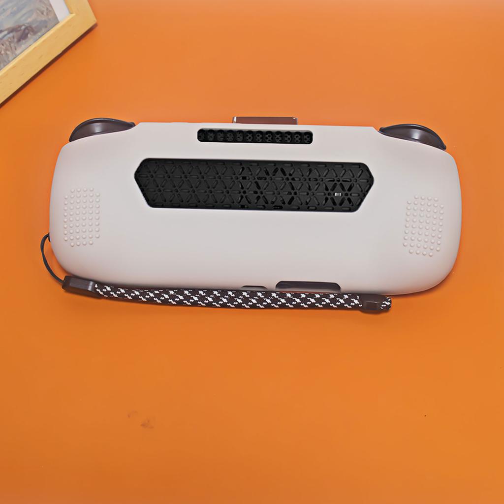 Gamepad Housing Silicone Protector Cover with Lanyard for Retroid Pocket 5 Console Scratchproof Shell Protective Sleeve