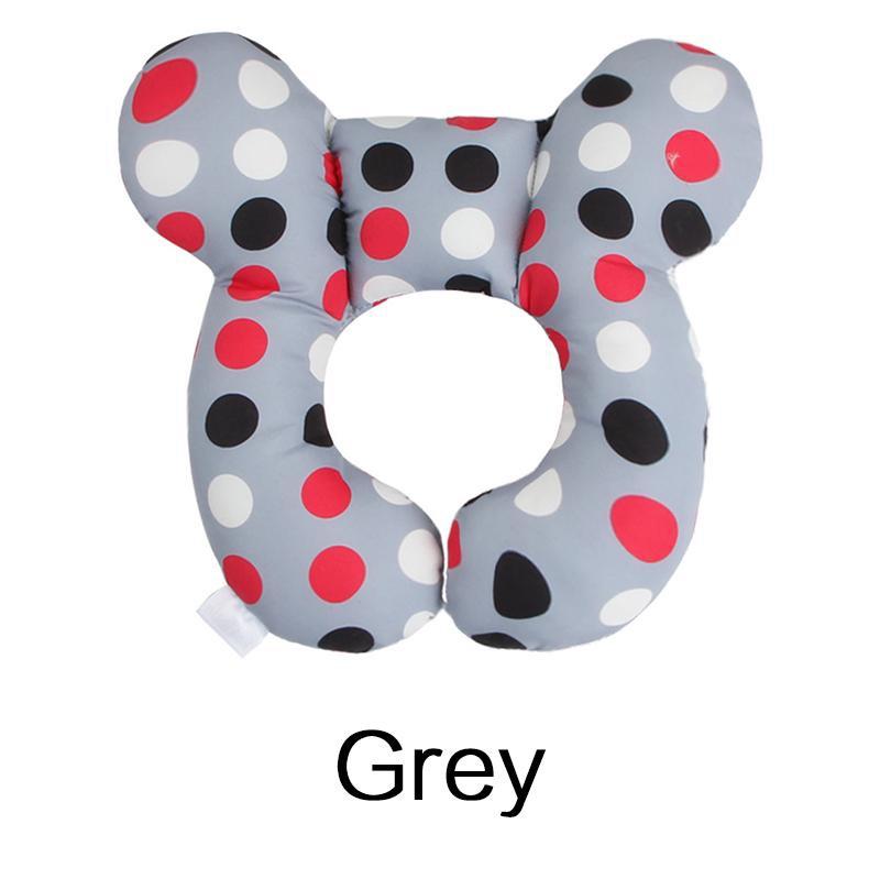Baby U-Shaped Memory Foam Neck Pillow - Universal Car Seat & Stroller Head Support Cushion for Newborns & Infants Travel
