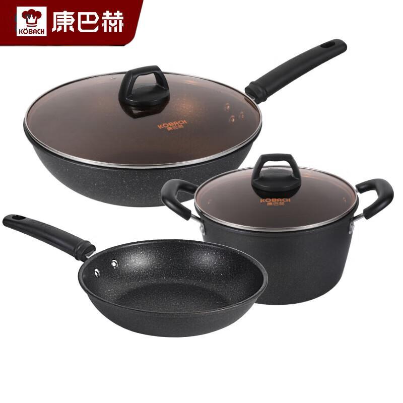 Kangbach Maifan Stone Cookware 3-Piece Set