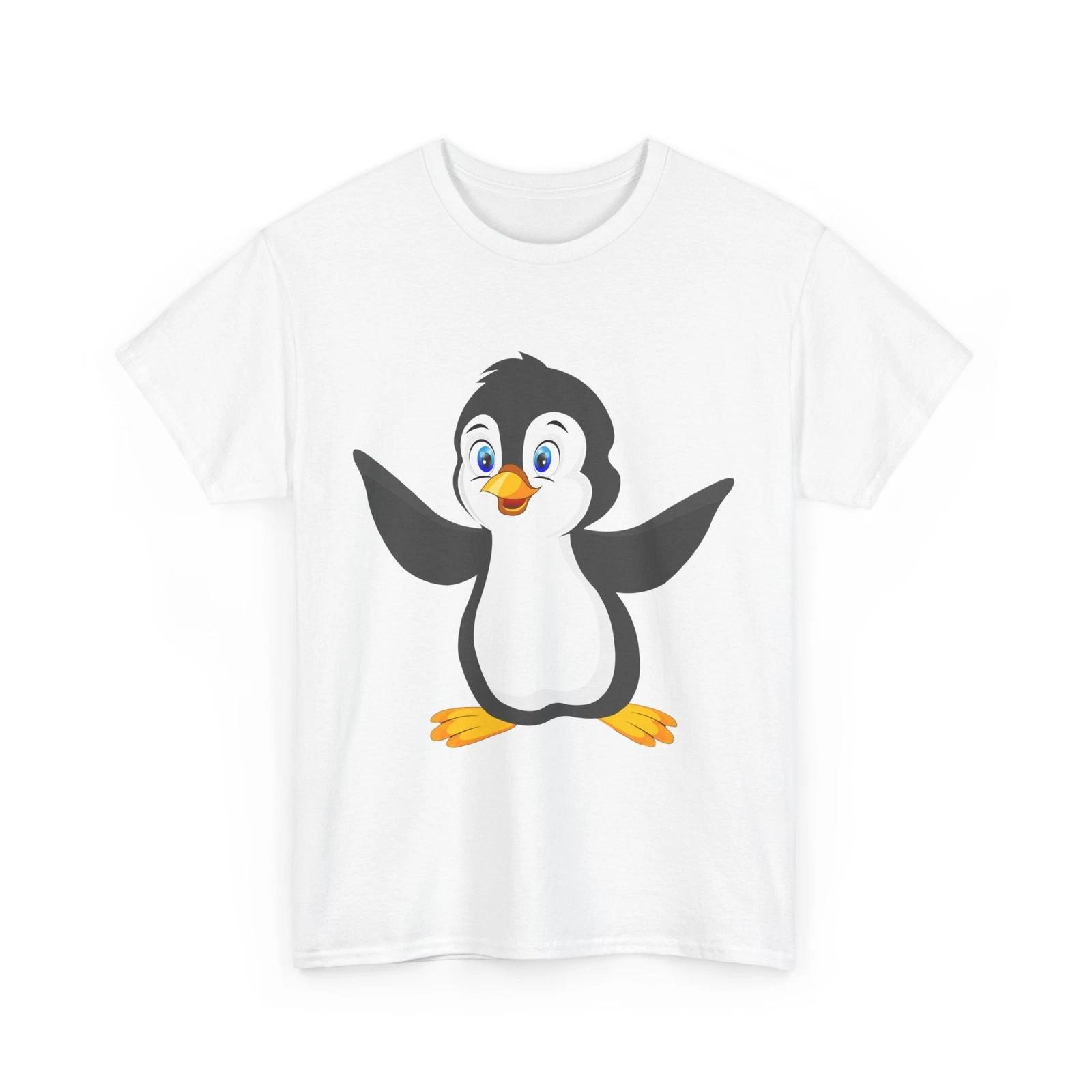 Penguin Shirt, Birds Lovers Ornithologist Winter Season Women Men T-shirt 4XL
