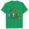 Damenbekleidung Live Love Accept Autismus-Bewusstseins-T-Shirts für Frauen Bewusstseinsmonat Grafik Y2k Oberteile Autismus Sommer-T-Shirts