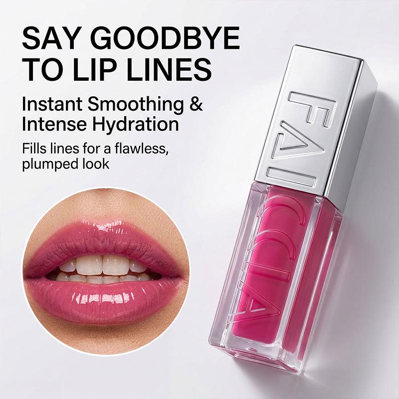 Tinted Mirror Lip Glaze: Long-lasting, Moisturizing, Non-transferring Glass-like Shine, Available in Multiple Colors.