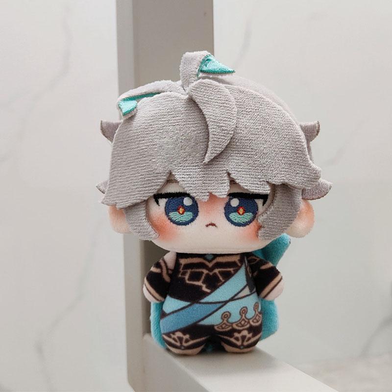 10cm Genshin Impact Alhaitham Plush Doll Starfish Body Alhaitham Plusie Backpack Toys Collect Pendant Stuffed XMAS Present Gift
