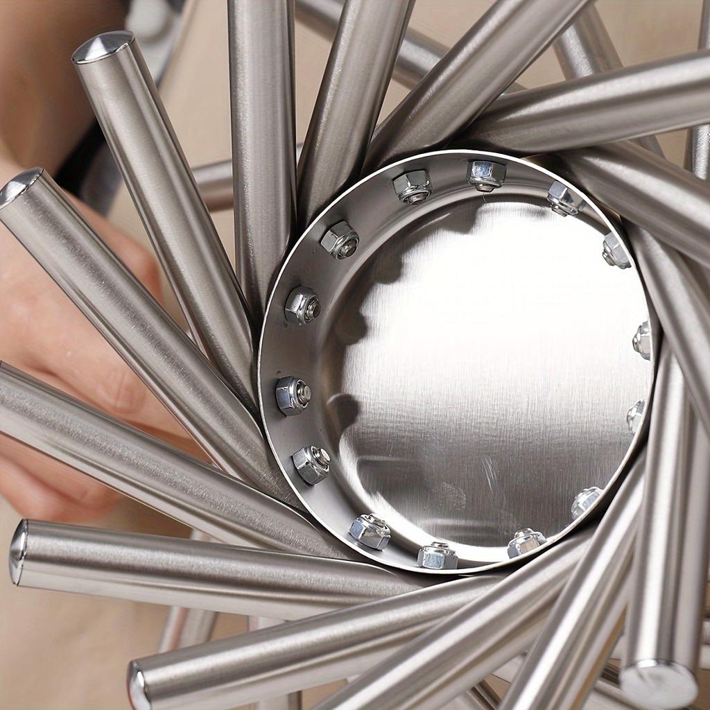 Small Creative Fruit Basket, Creative Stainless Steel Fruit Tray, Simple European Style Living Room Fruit Basket