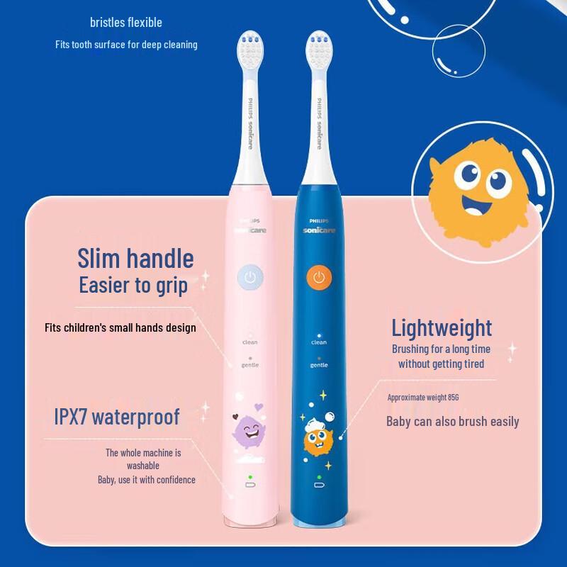 Philips HX2432/02 Children's Sonic Electric Toothbrush