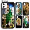 Krajews San Judas Soft Phone Case Cover For IPhone 18 17 Air 16 15 14 plus 11 12 13 pro max coque Shell Fundas