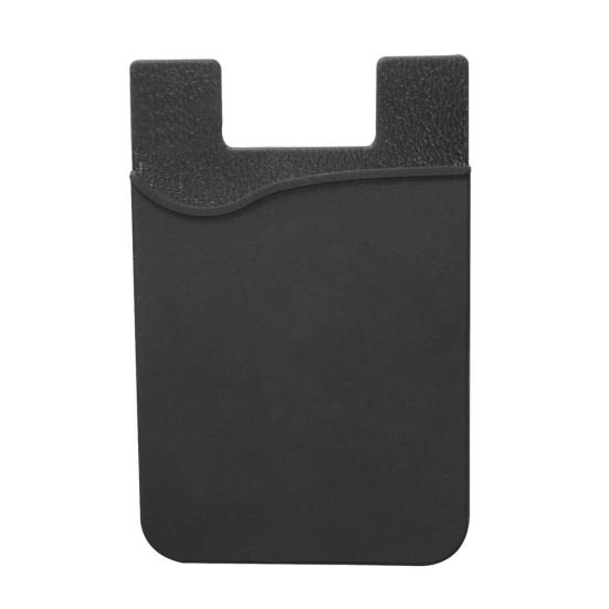 Smart Silicone Mobile Card Stick On Phone Wallet Cash Credit Card Holder Pouch