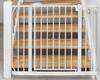 White Nukido 718100 Safety Gate Barrier
