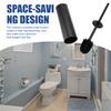 Toilet Brush And Holder, Bathroom Stainless Steel Toilet Brush With Holder, Toilet Wall Mounted Cleaning Brush-B61B