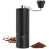 TIMEMORE C3ESP Manual Coffee Grinder with Stainless Steel Grinding Adjustable for Espresso New Black All-Metal Mill, High-Precision Grinding,