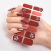 Pegatinas de Uñas de Cobertura Completa Esmalte de Uñas de Moda Decoración de Uñas Brillo Espumoso Autoadhesivas Manicura Diseñador Pegatina de Arte de Uñas